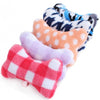 Squeaker Multi-color Plush Sound Bones Dog Toy